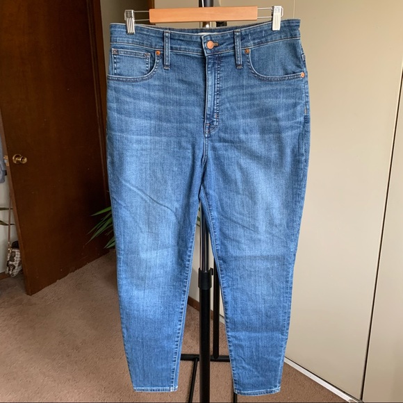 Madewell Denim - Madewell Curvy High Rise Skinny Crop Jeans 31